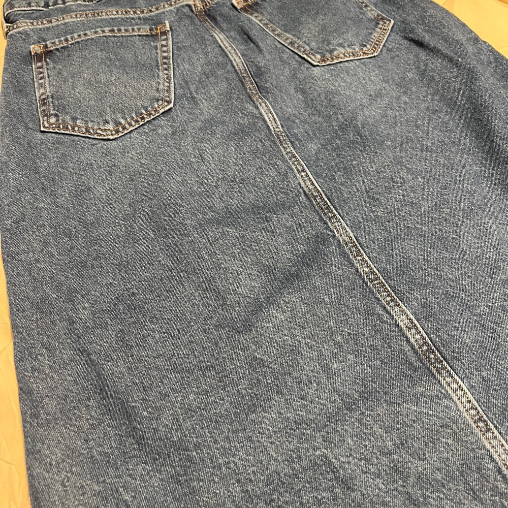 Old Navy Blue Denim Maxi Skirt - Picture 6 of 6